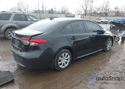 2022 Toyota Corolla Le из США, поврежденный, VIN 5YFEPMAE2NP354571